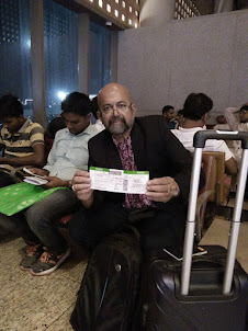 At the departure lounge of "Chhatrapati Shivaji airport Terminal -2"