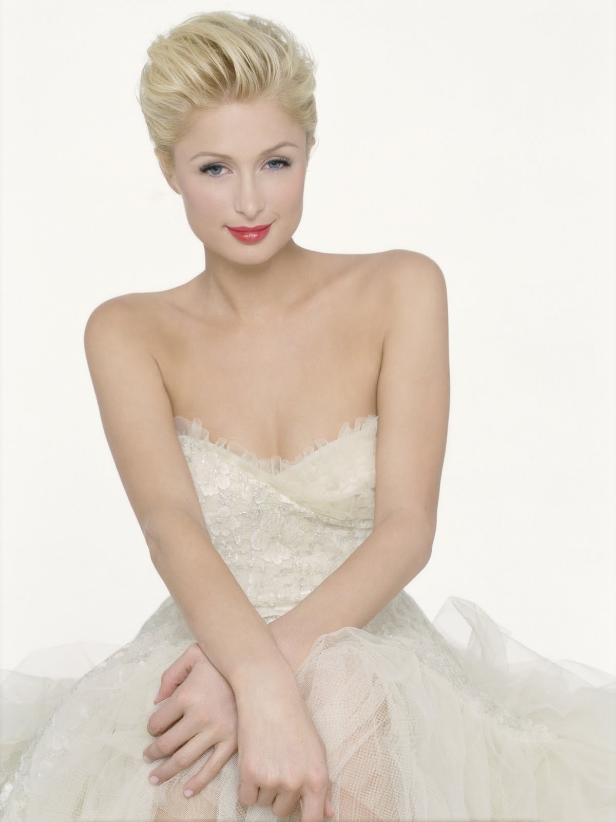 Paris Hilton Glamour Photoshoot by James Houston