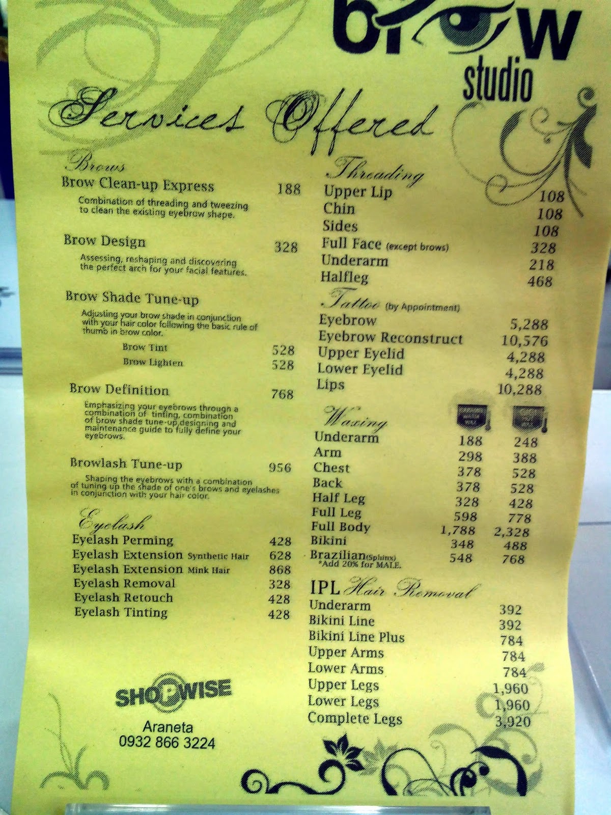 Catnippy by Nyaonyao The Brow Studio A Brow Design Ensogo voucher Review