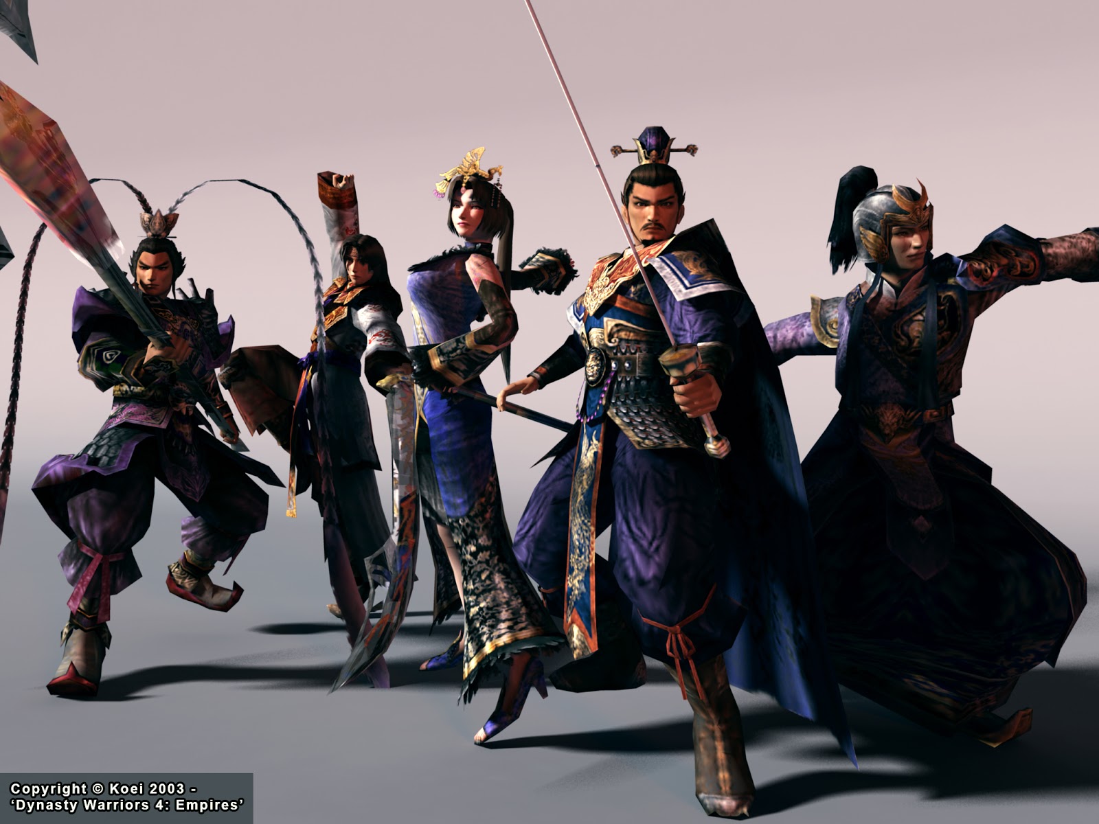 Research of Game Art Dynasty Warriors 4 Empires Research