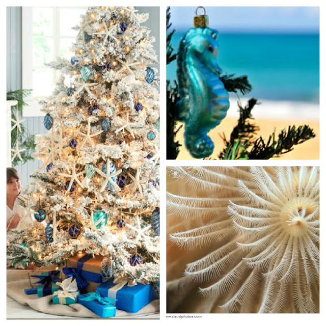 Christmas Tree Color Schemes from Setting for Four #Christmas #Color Palette #Christmas tree