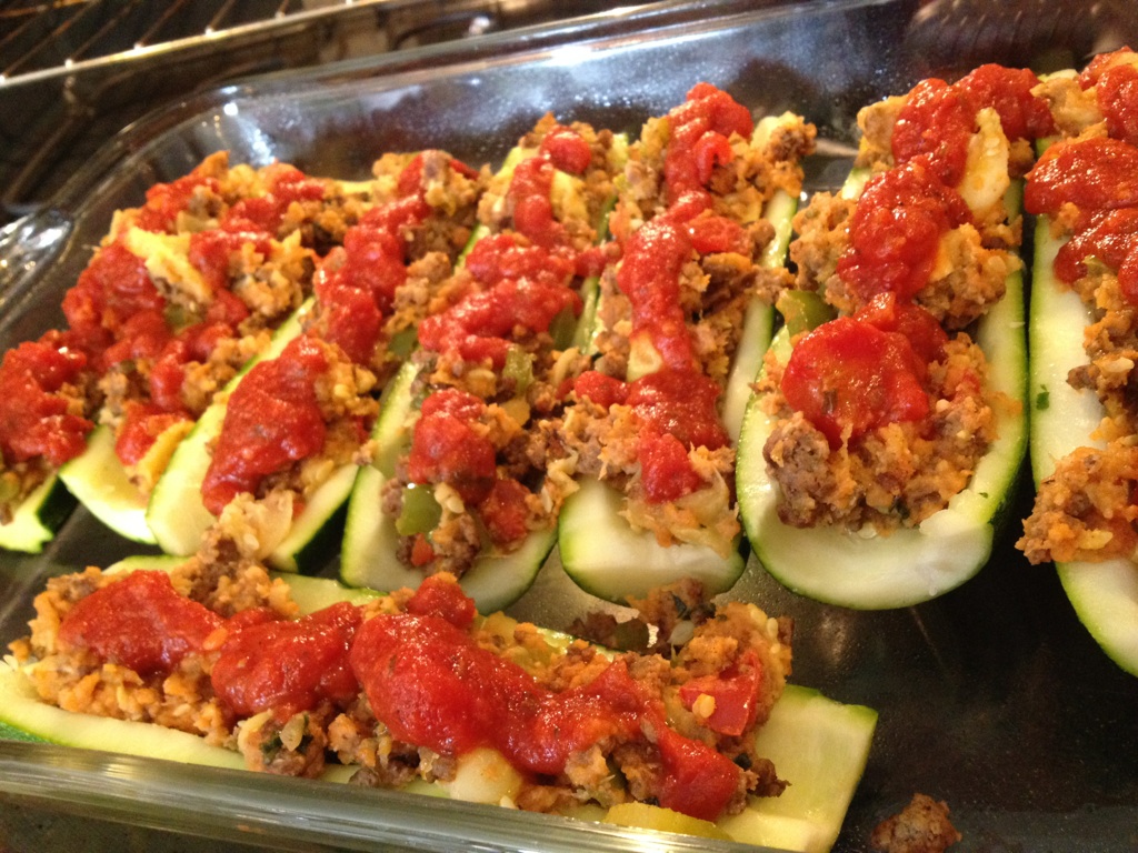 Baked Stuffed Zucchini A Healthy Makeover