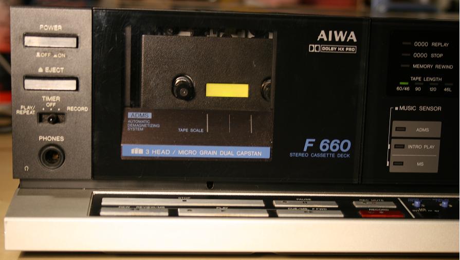 ESPRITAUDIO Not Working Cassette Deck AIWA AD F660 Repair