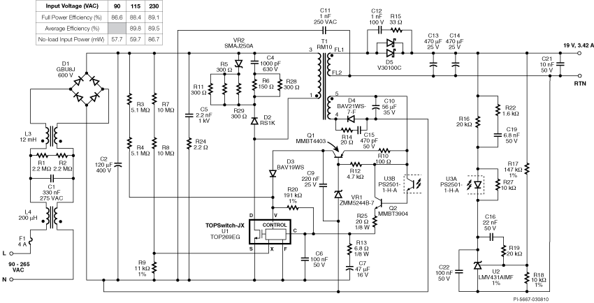 Circuit Diagram Of Laptop Adapter