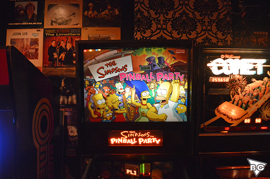 Bright Lights Bumper City Toronto Pinball Blog The Simpson Pinball Party