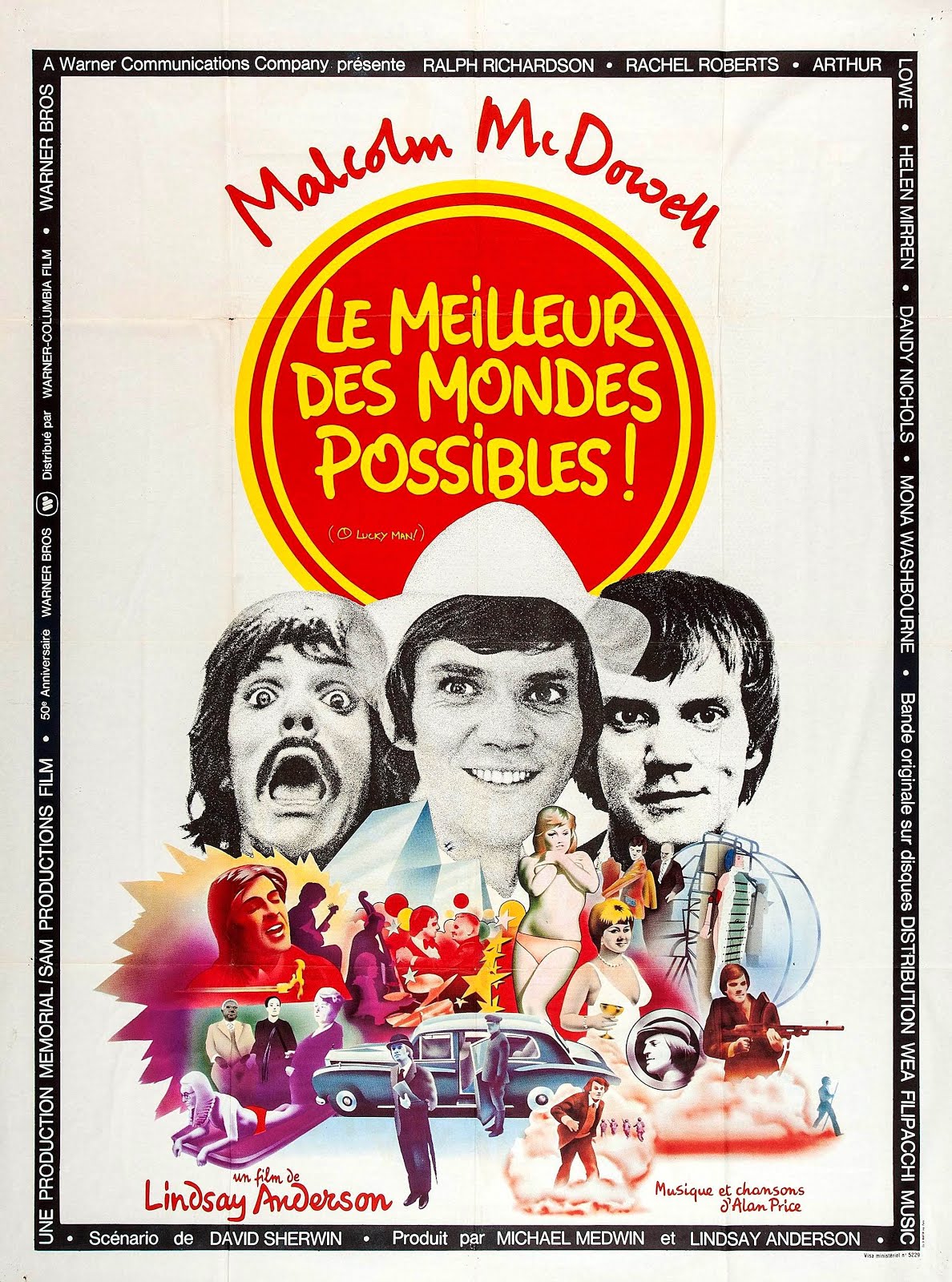 Le meilleur des mondes possibles (1972) Lindsay Anderson - O lucky man ! (20.03.1972 / 16.06.1972)