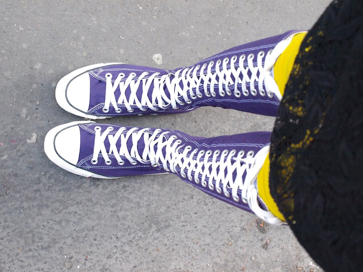 bottes hautes converse