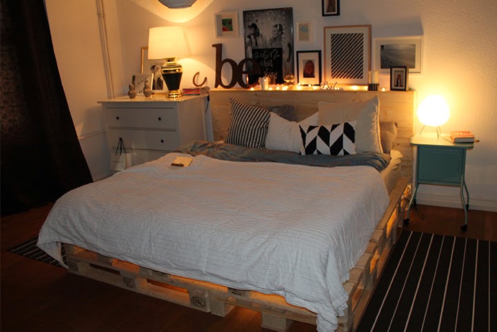 Himbeerblues: diy: paletten bett & merry christmas