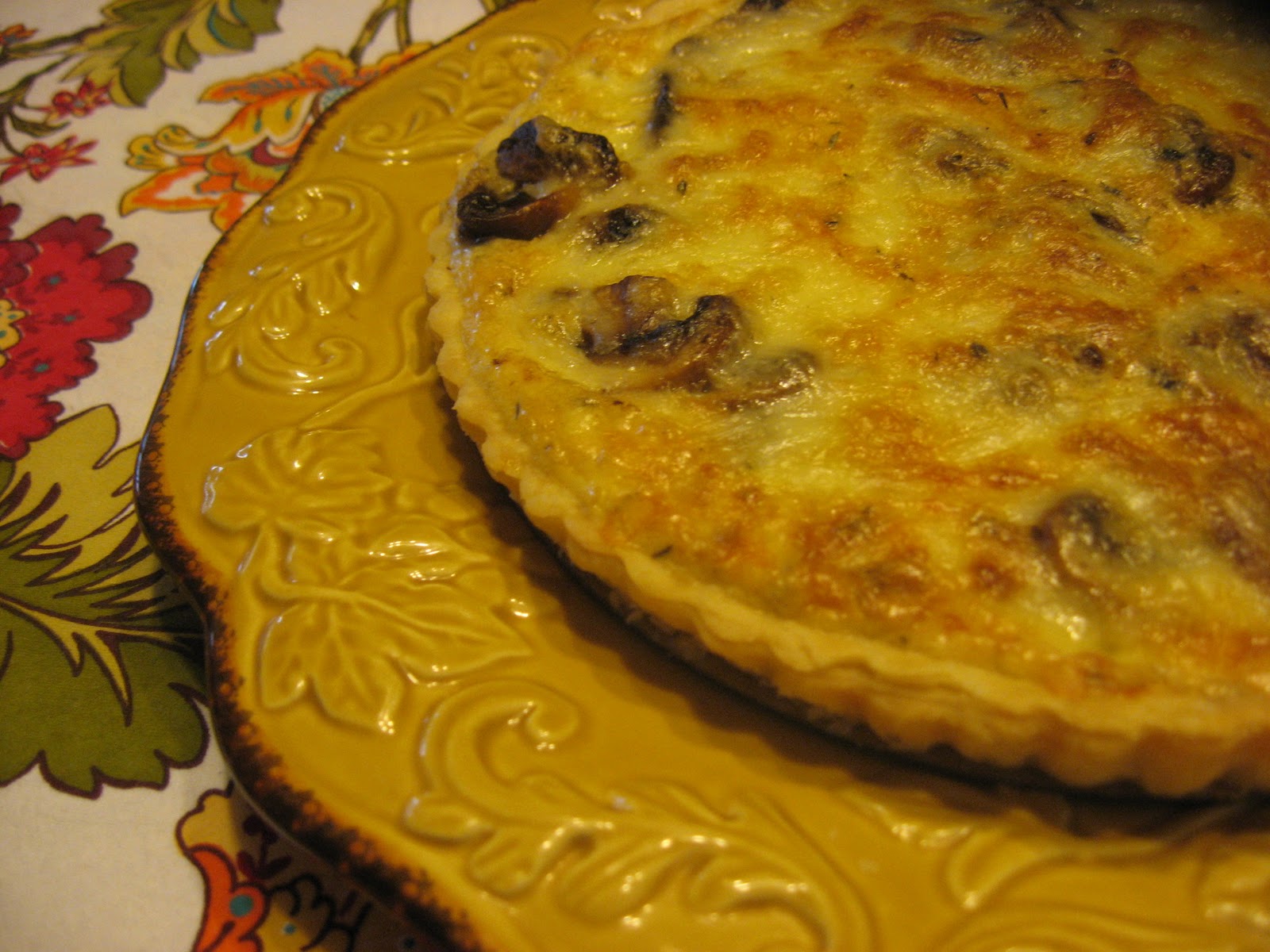 Baker Becky Mushroom and Caramelized Onion Tart