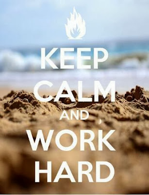 keep calm and work hard