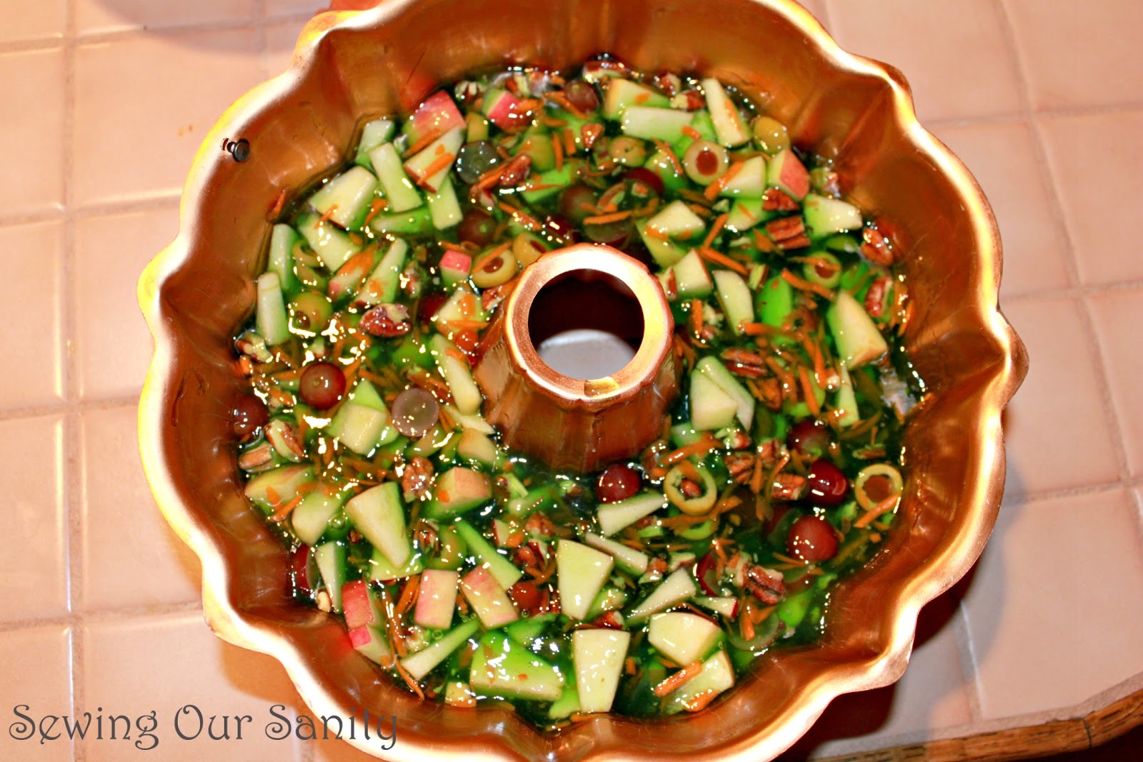 Sewing our Sanity Green Jello Salad Recipe A Family Favorite?