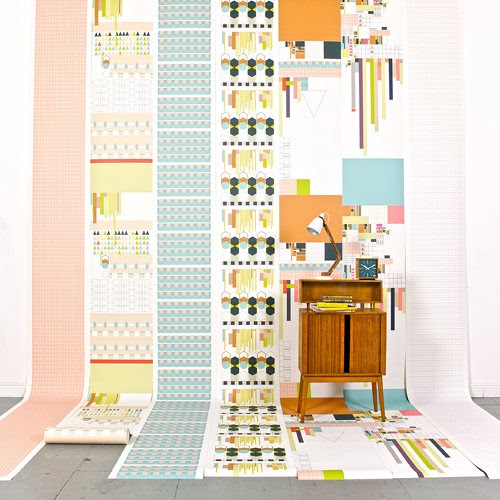 *fine little blog* mix and match wallpaper