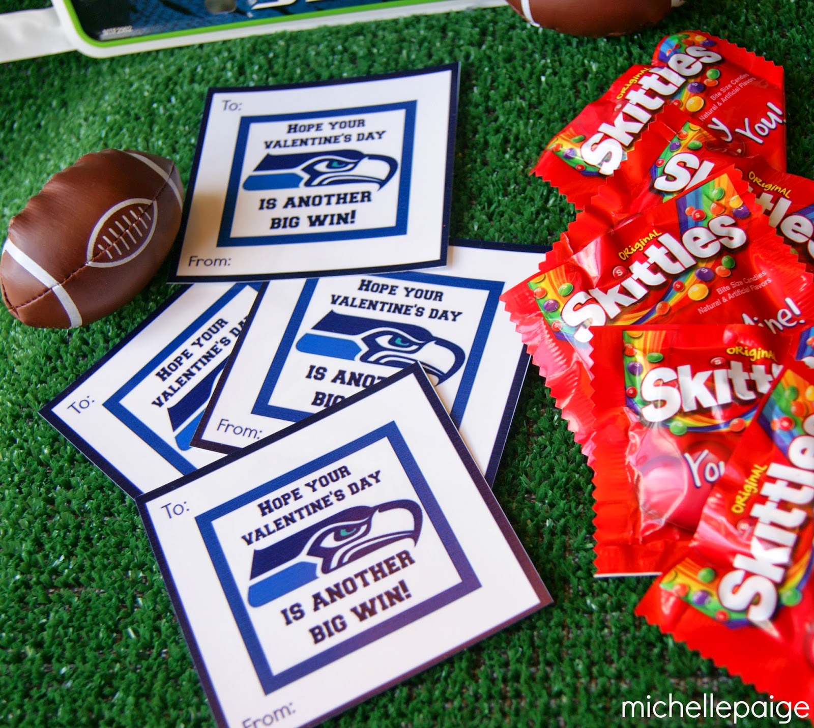 michelle paige blogs: Seattle Seahawks Football Valentines