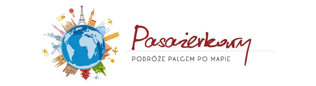 pasażerka palcem po mapie