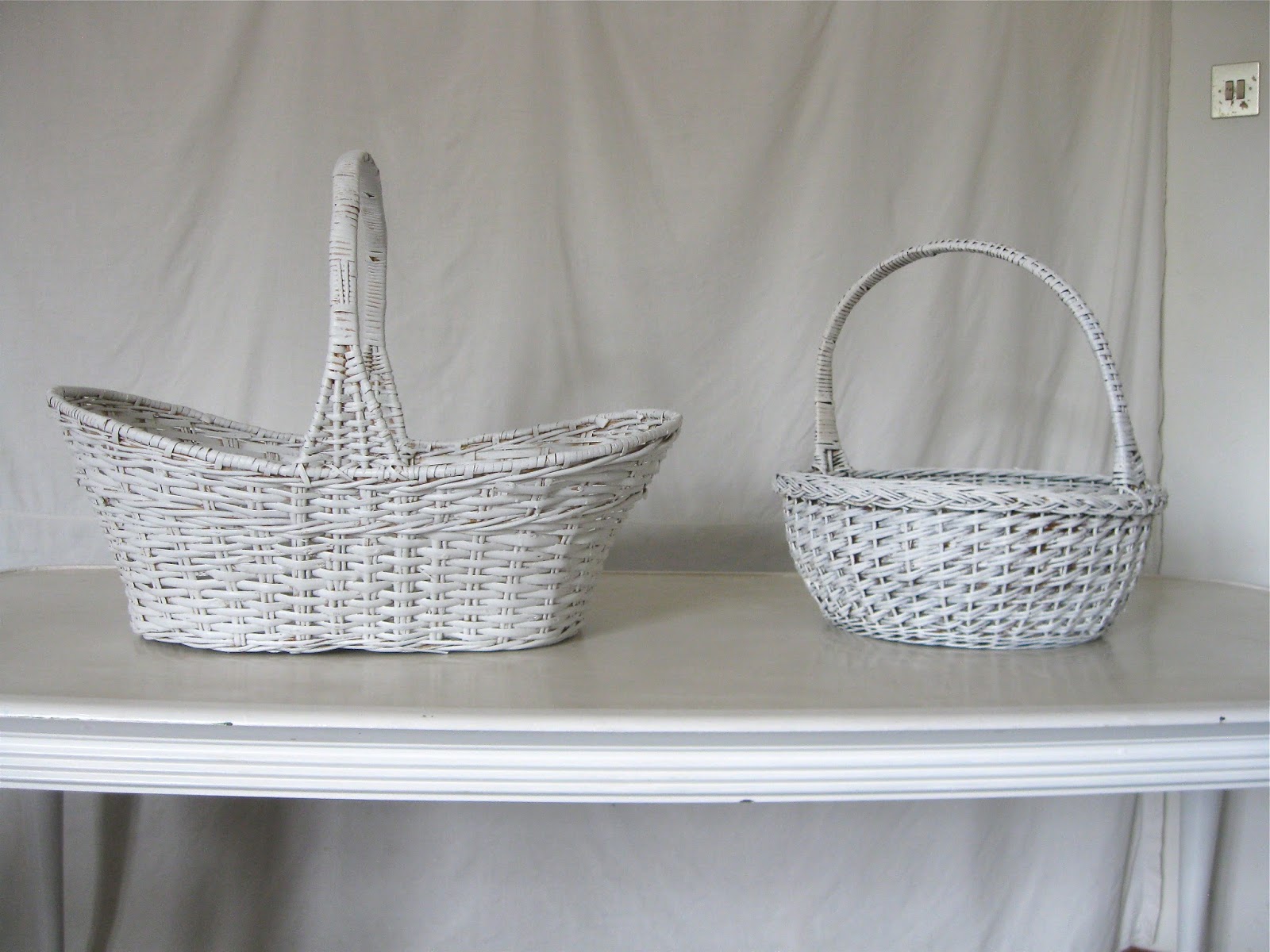 Sette Design Painting Baskets White