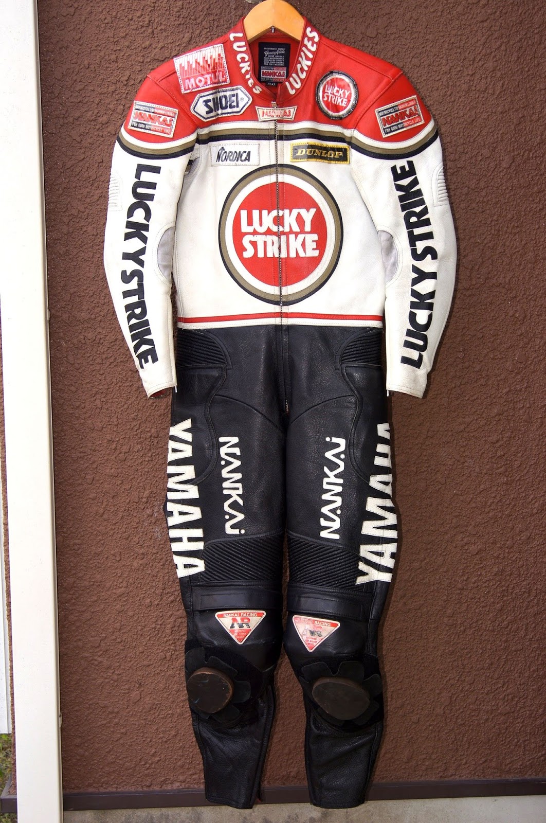 samurai‐bikers NANKAI Racing Suit Wayne Rainey official replica Lucky Strike yamaha