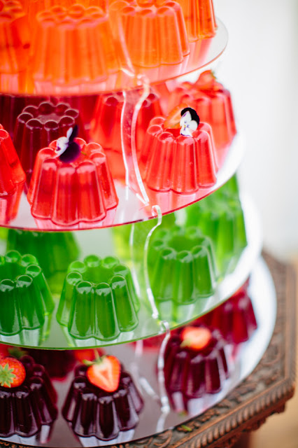 alternative wedding cakes - multicolor Jelly Cake is so tasty and delicious