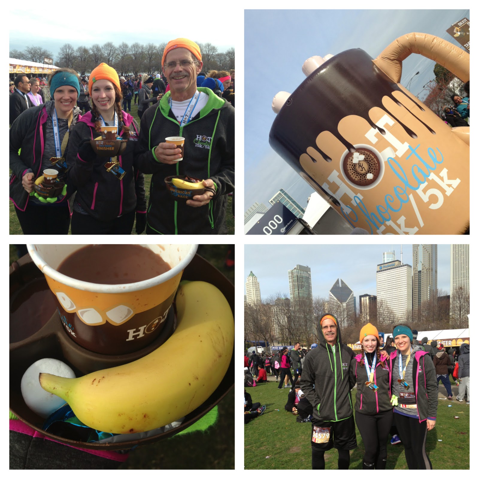 Chicago Jogger Chicago Hot Chocolate 15k Race Recap.