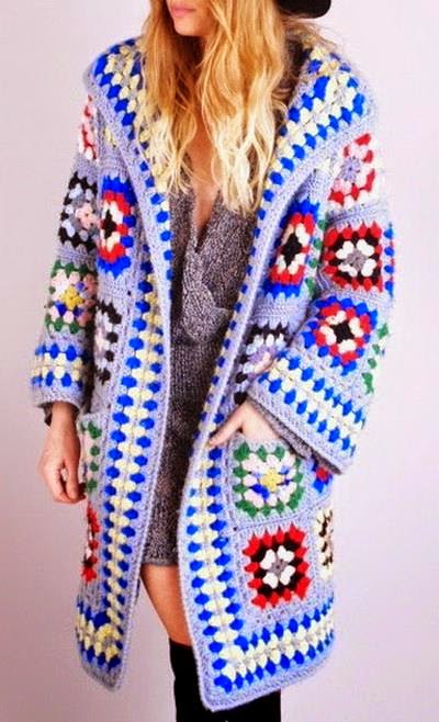 Crochet Sweaters: Crochet Pattern of Cardigan Jacket or ...