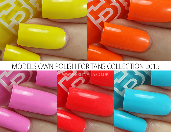 Models Own Polish For Tans Collection 2015