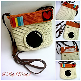 Crochet Bag Instagram, tas rajut instagram, jual tas rajut, rajutan tangan