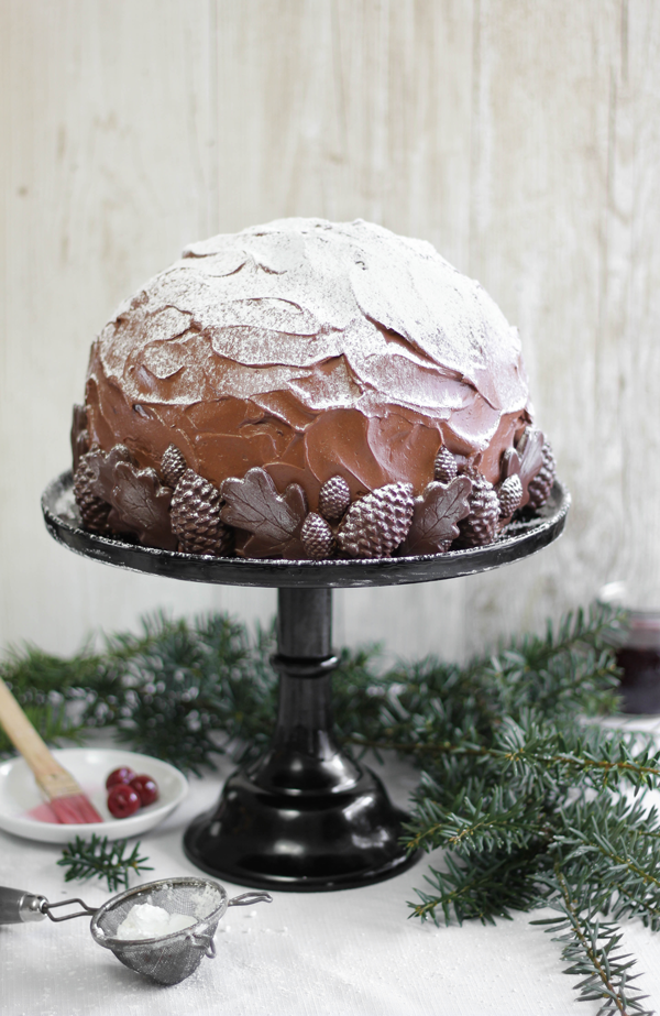 Black Forest Dome Cake | Sprinkle Bakes