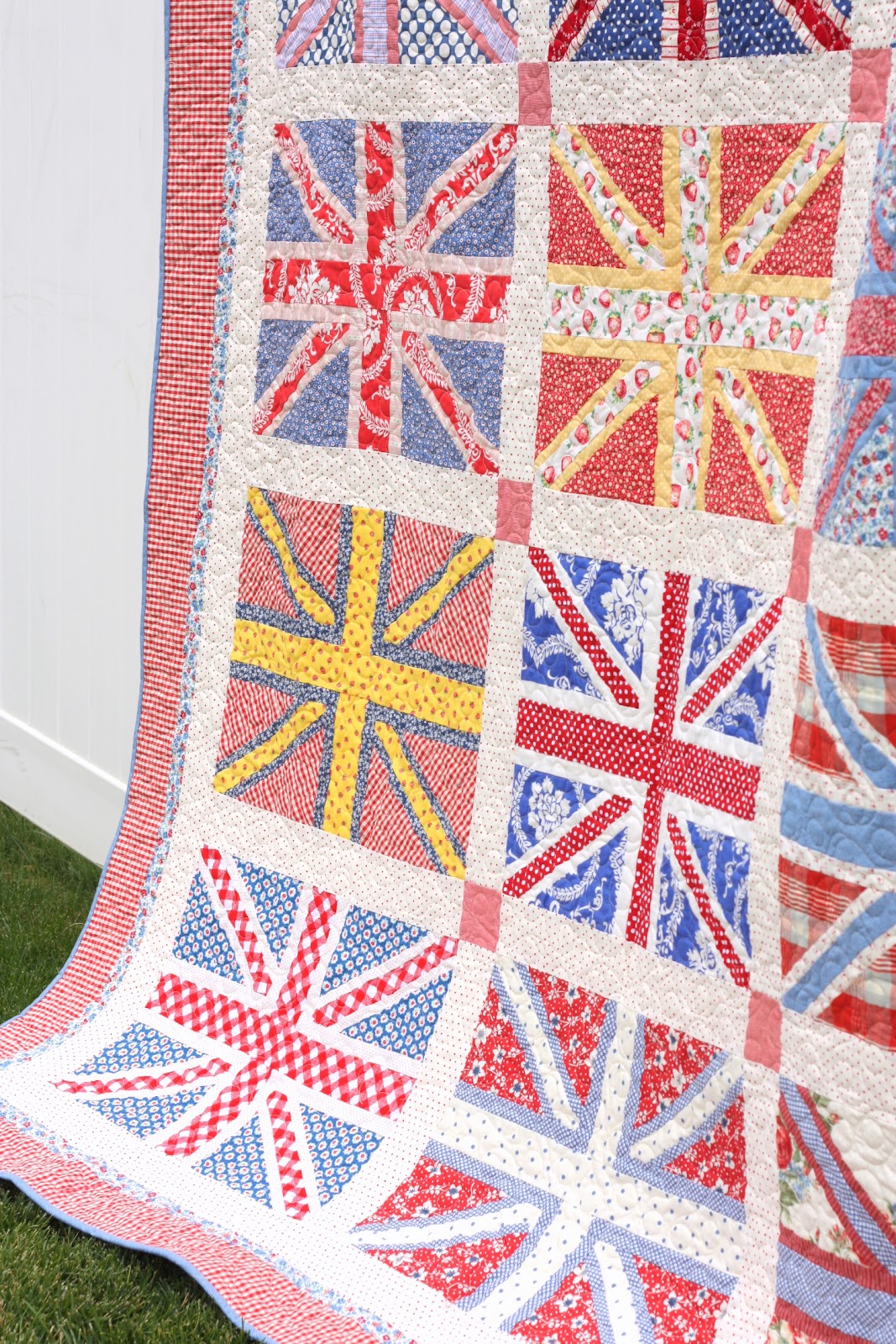 Union Jack Quilt Pattern