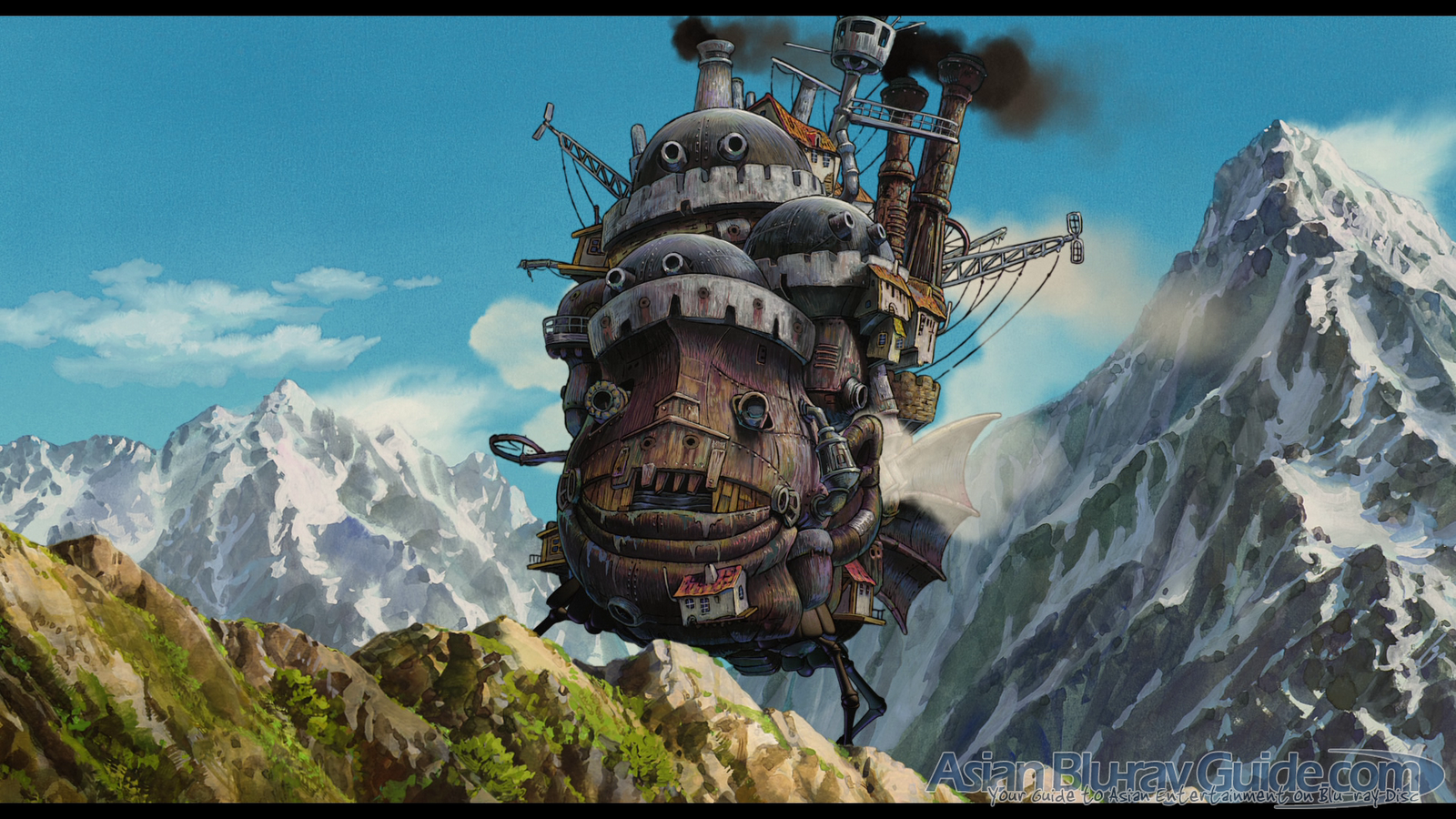 howls moving castle movie visuals