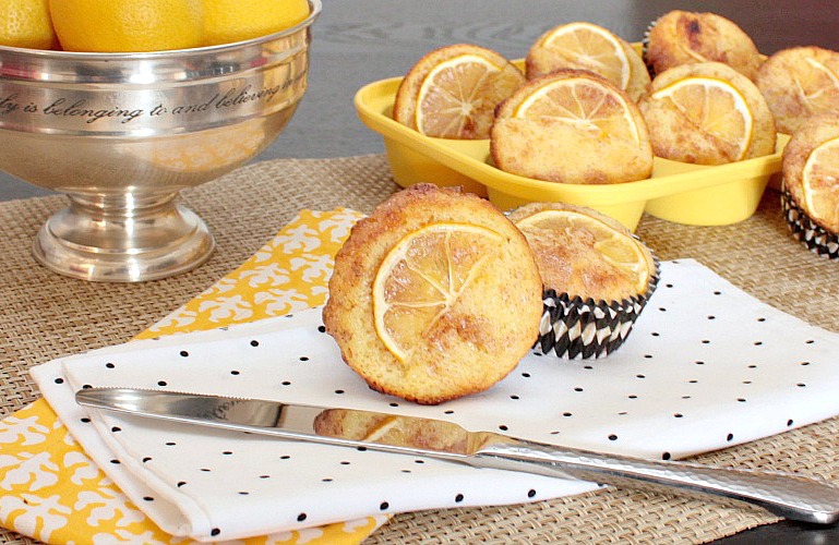 Meyer Lemon Muffins Apple A Day