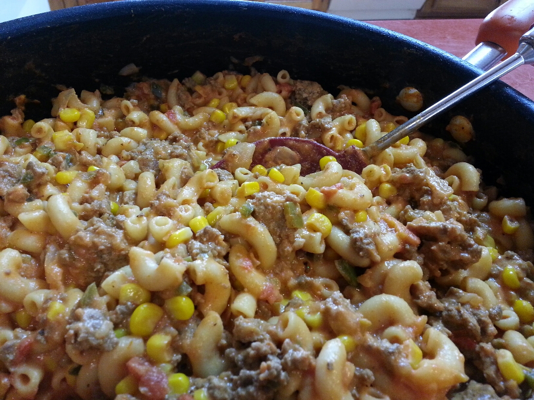 When We Start Cooking Mom’s Goulash (Homemade Hamburger Skillet Casserole)