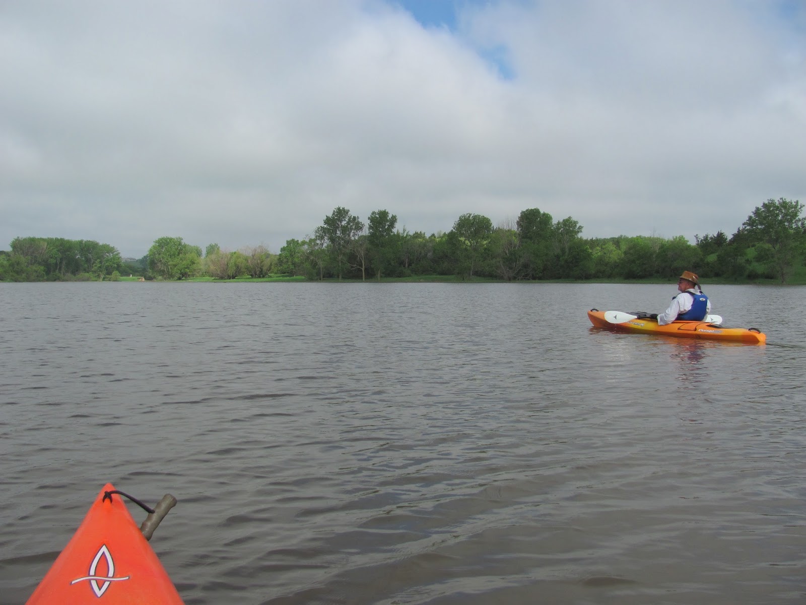 Kayaking the Lakes of South Dakota Lake Lakota Late Spring 2013