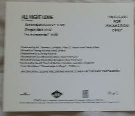 Kool Moe Dee – All Night Long (Promo CDS) (1989) (192kbs)