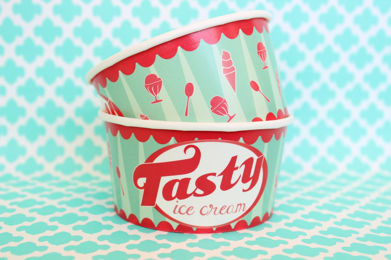 Sucre Shop Blog Vintage Ice Cream Cups... Reinvented