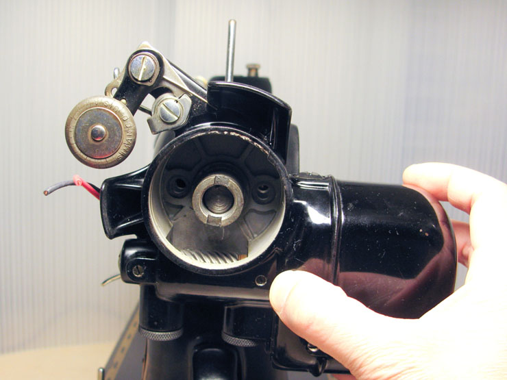 The Vintage Singer Sewing Machine Blog How to Rewire a Potted Motor