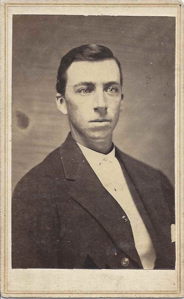 Heirlooms Reunited CDV of William Nutter of Bunker Hill, Illinois