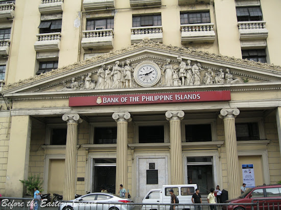 Facade of Roman Santos building at Lacson Park