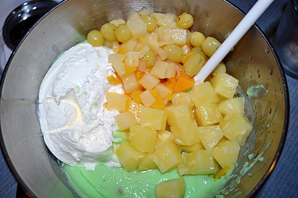 Lea's Cooking Pistachio Fruit Pudding