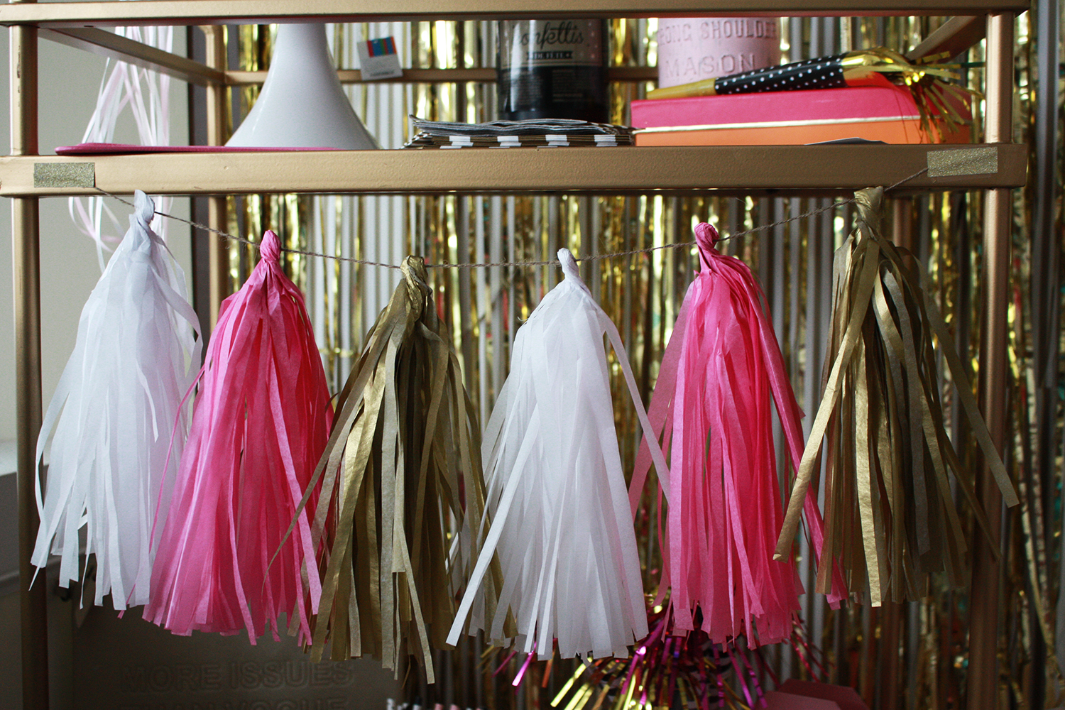 of life and style DIY Tassel Garland