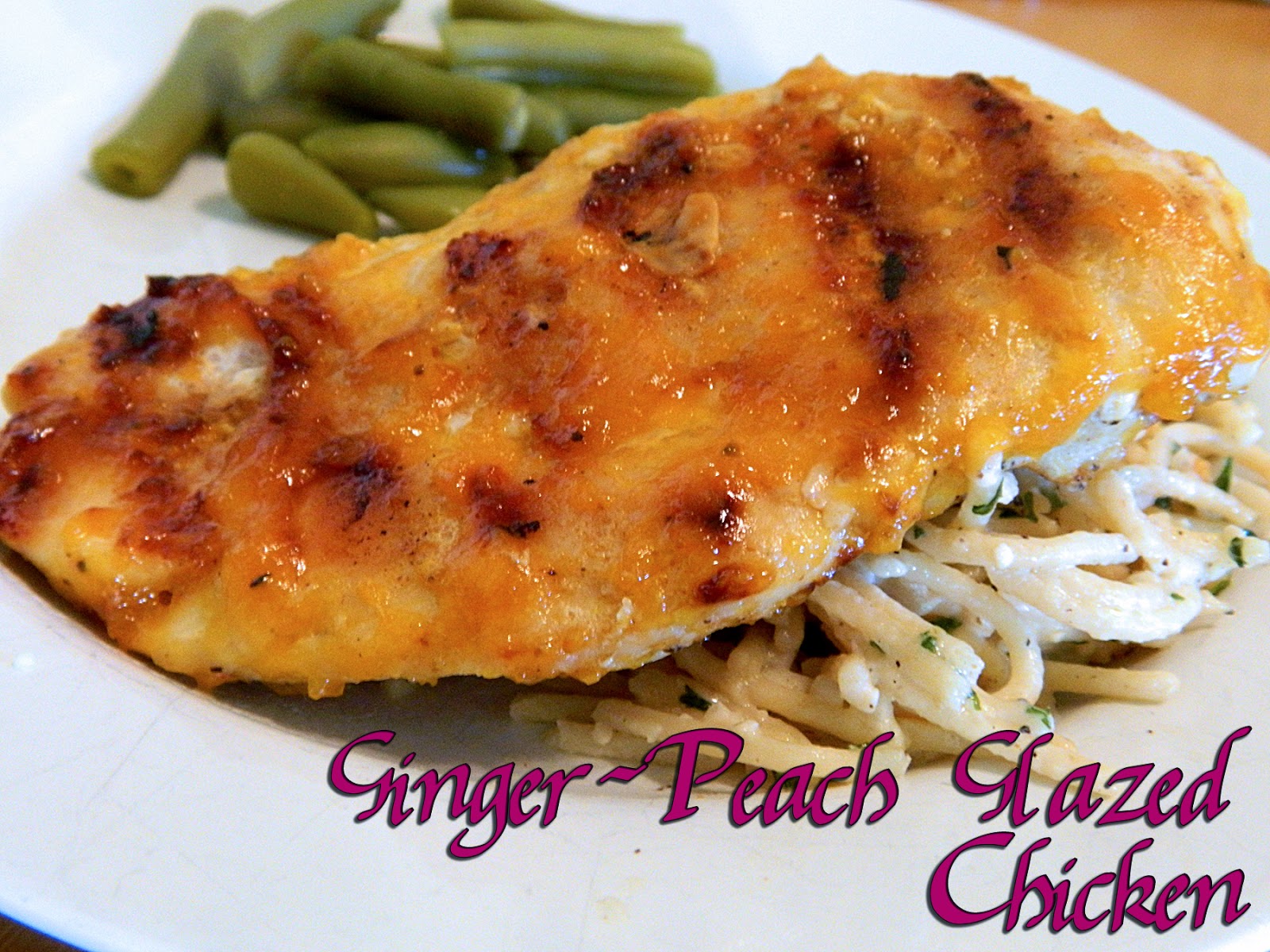 Eating Bariatric GingerPeach Glazed Chicken