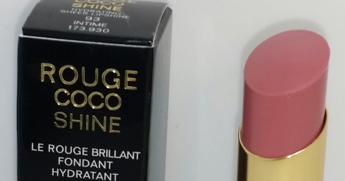 chanel rouge coco shine 93 intime chanel rouge coco shine 93 intime
