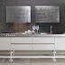 Silver Kitchen Cabinets Design