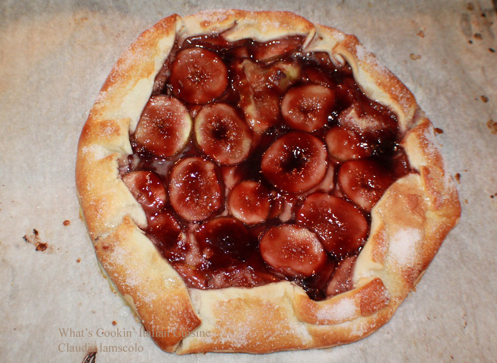 Italian Fig and Cheese Filled Galette Recipe What's Cookin' Italian