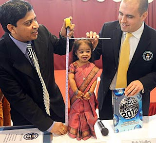 Jyoti Amge, Wanita terpendek di dunia Jyoti Amge, Wanita terpendek di dunia