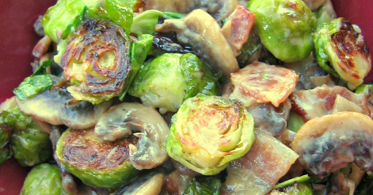 Brussels Sprouts and Bacon in Sherry Cream Sauce Edesia's Notebook