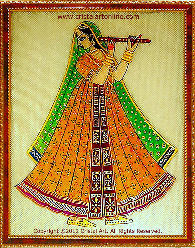 Indian Glass Painting