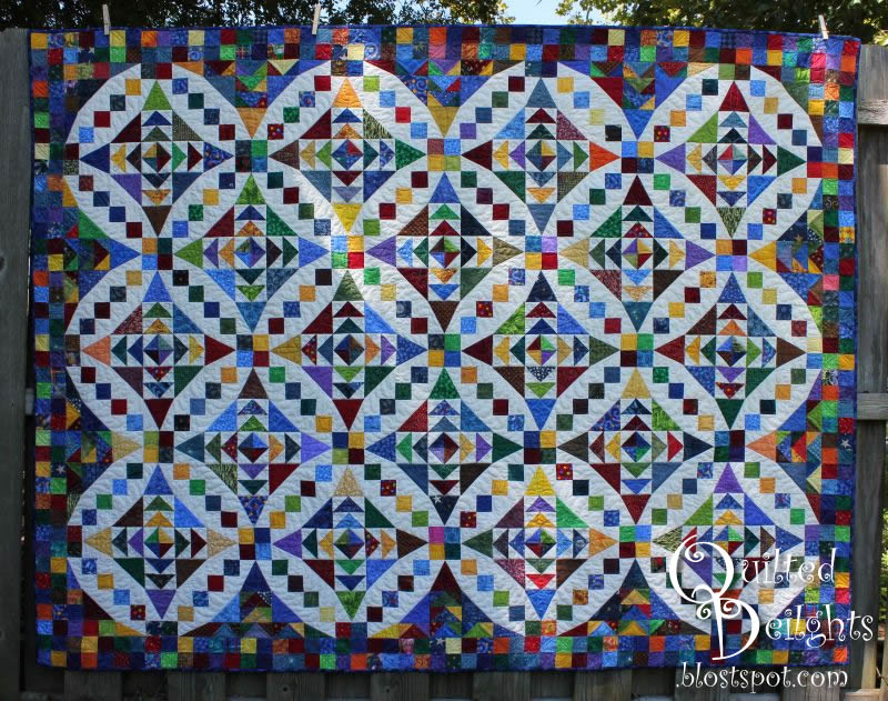 Quilted Delights Faceted Jewels Completed!!