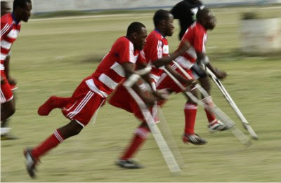 sepakbola penyandang cacat haiti