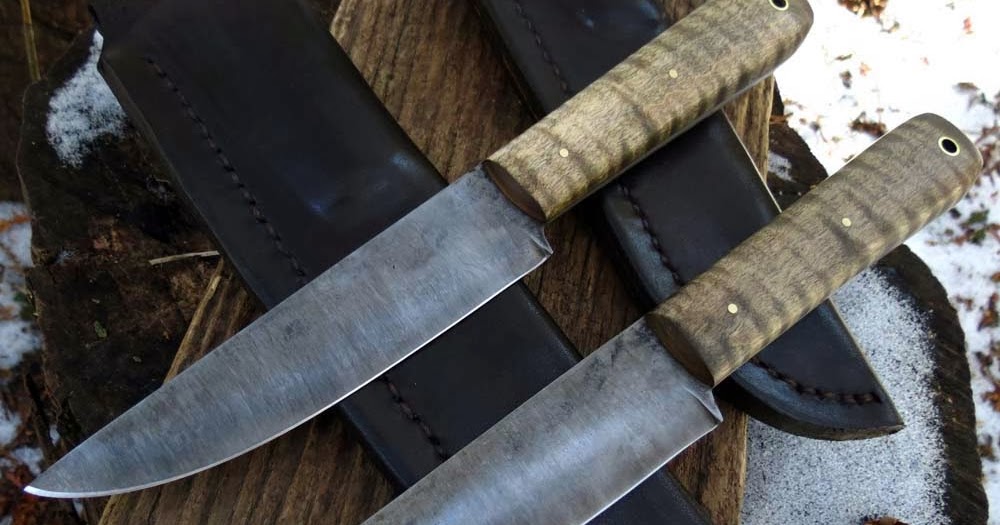 ML Knives Blog A Set of custom Straight Back Knives for woodsman and Lovers of vintage Work
