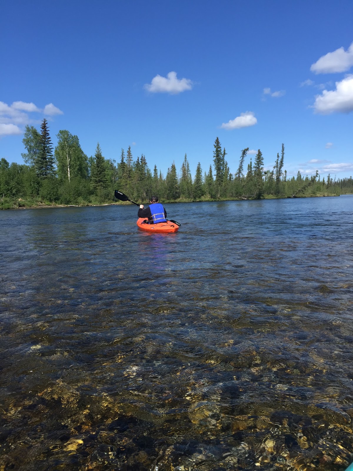 Kayaking the Clearwater River Delta Junction, Alaska Two Soulmates