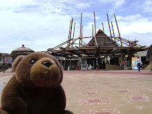 Teddy Bear in front of Ushaka centre,Durban,South Africa